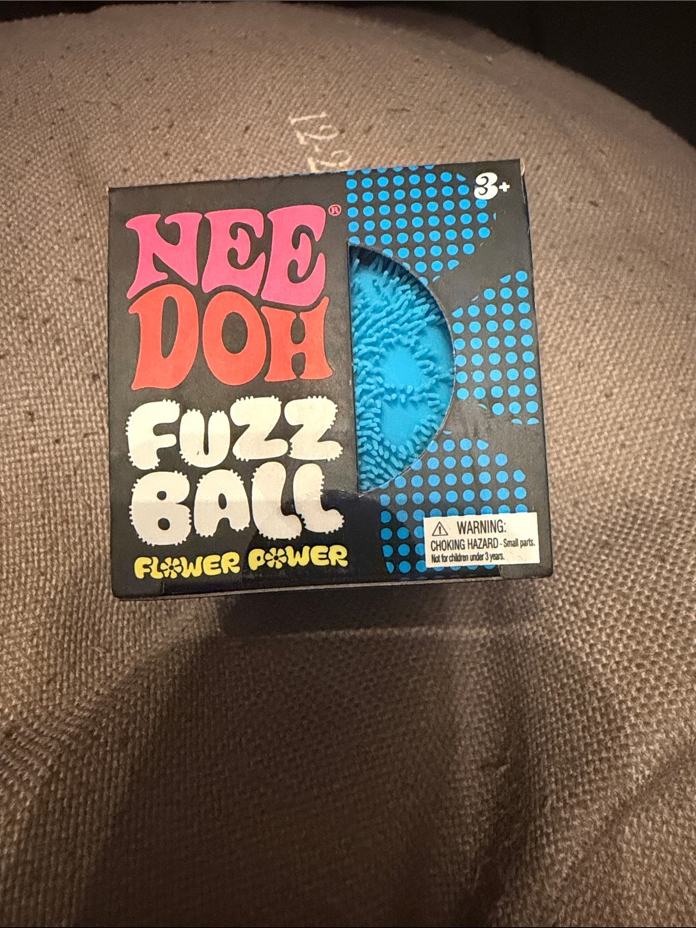 Authentic Fuzz Ball Flower Power - Blue